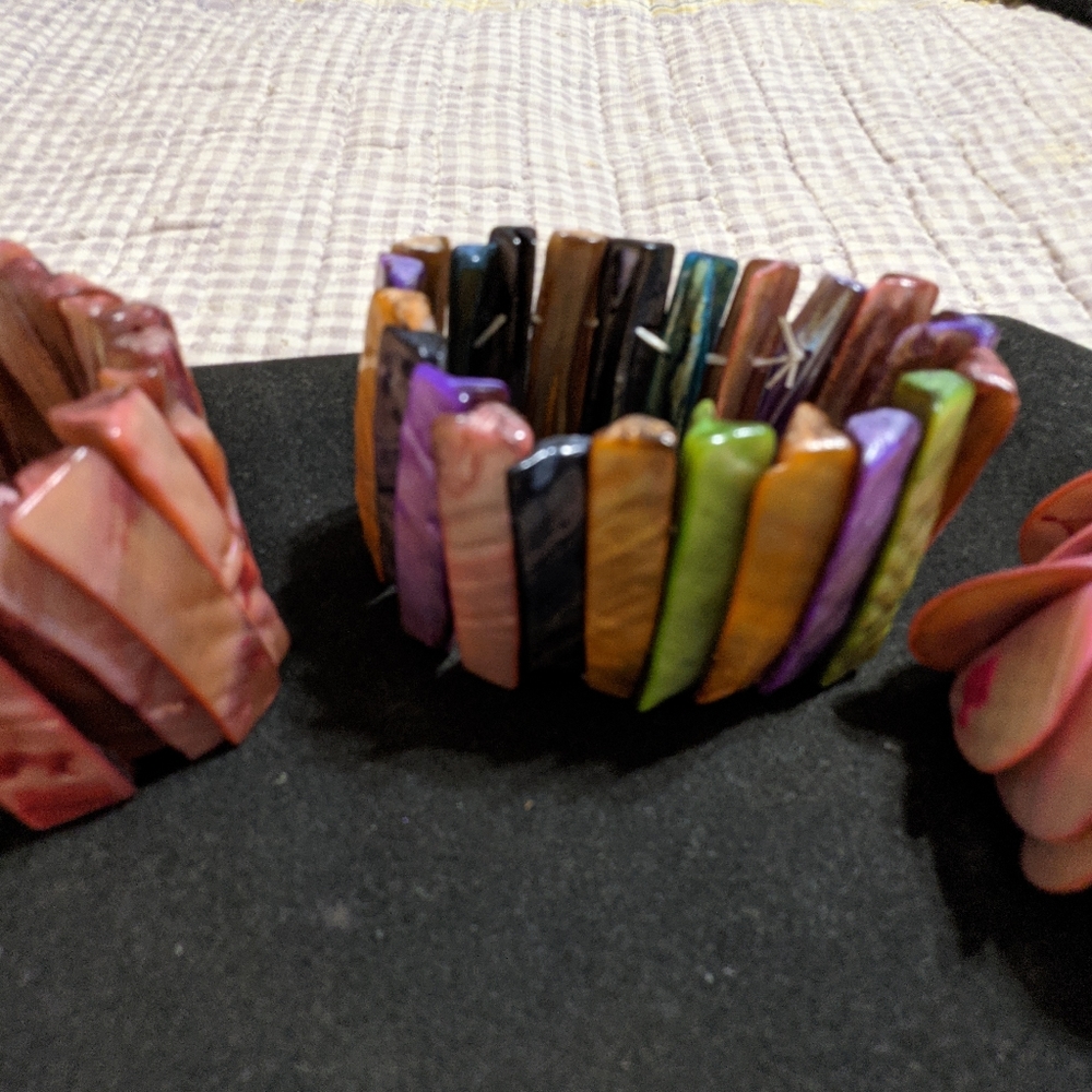 Shell coral bracelets 4 - Picture 6 of 9